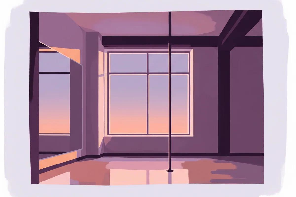 Wings Pole Studio — illustration