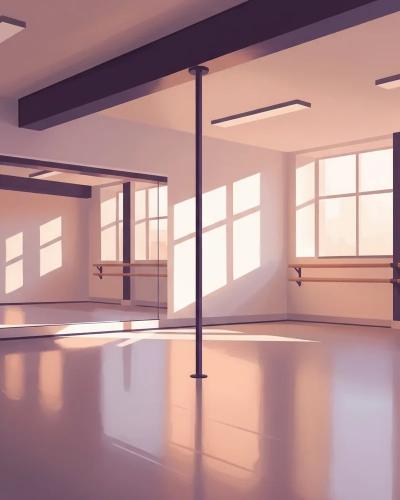 1st Class Pole Fitness — illustration