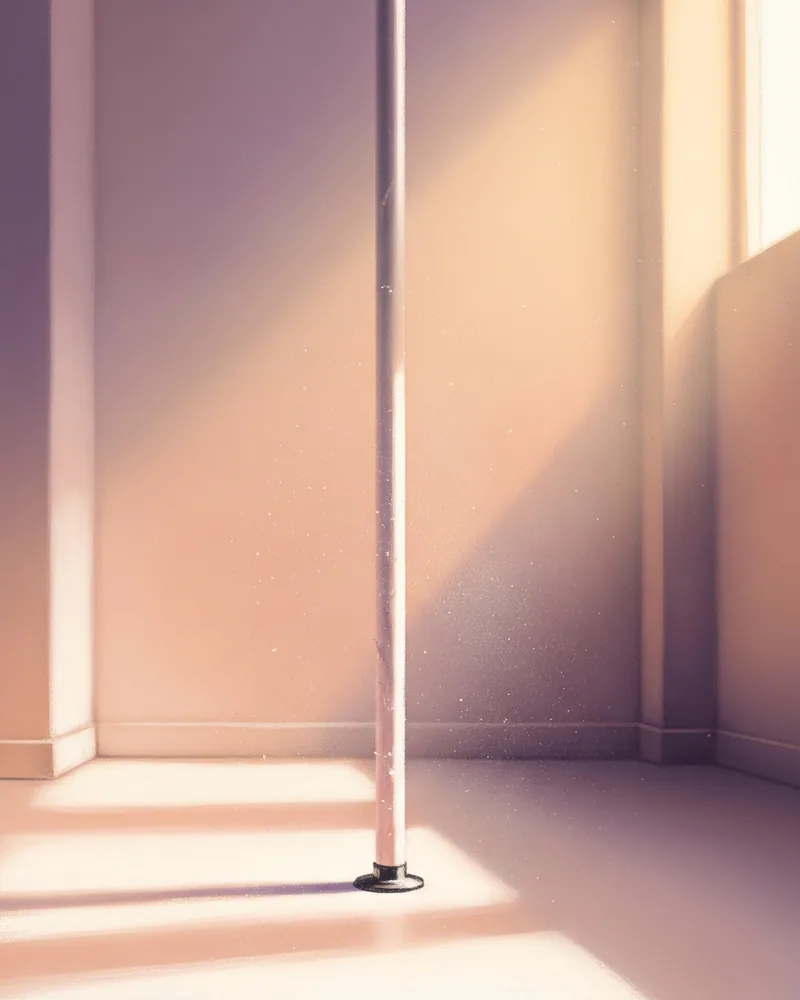 Pole fitness at onetwo — illustration