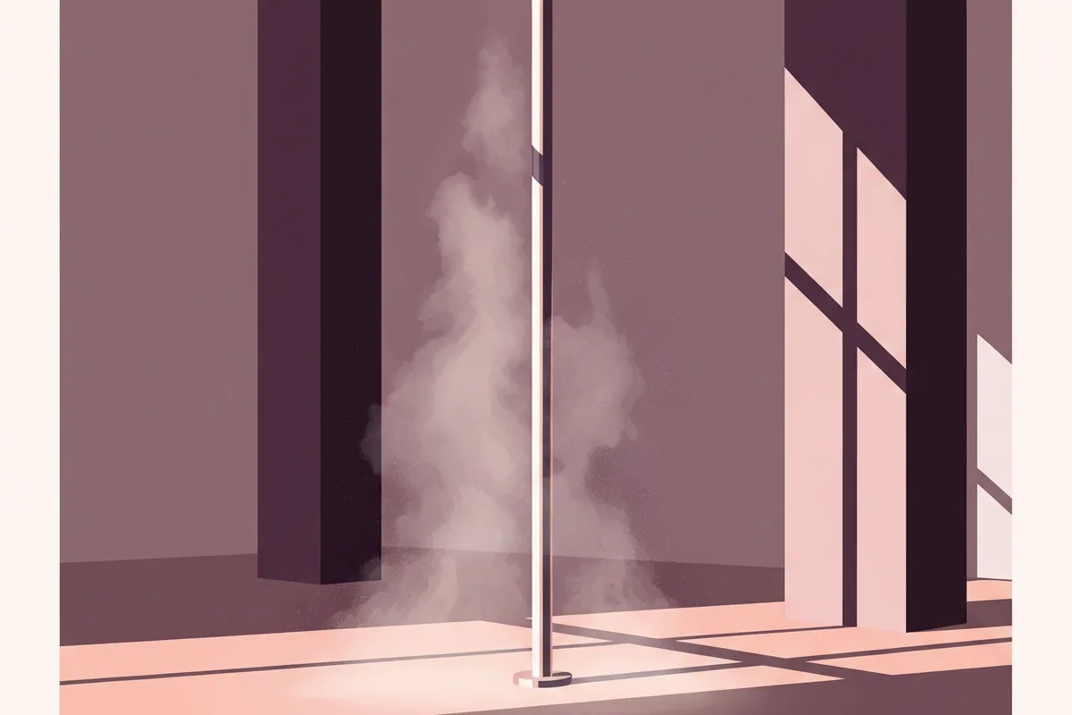 Pole Tricks & Aerial — illustration