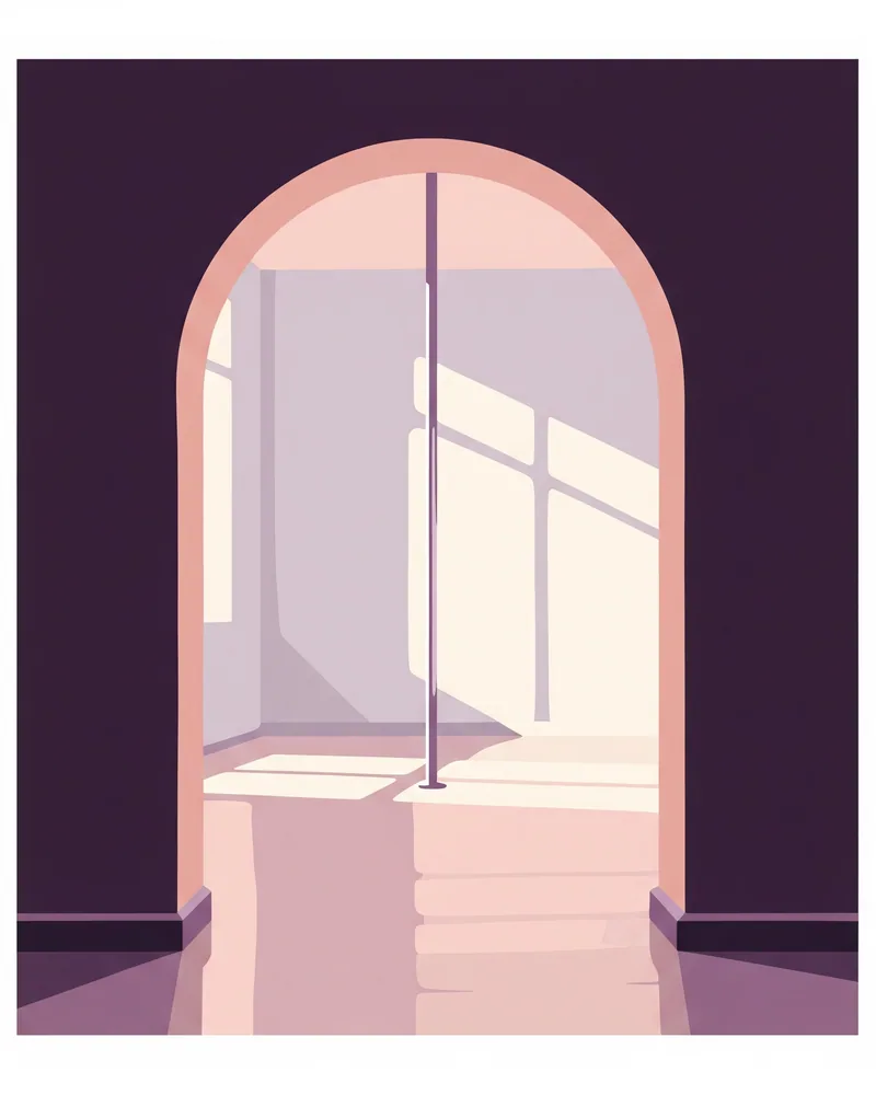 Body and Pole Fitness — illustration