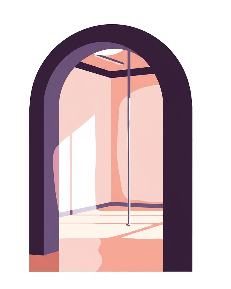 Core pole dance and fitness by Soph — illustration