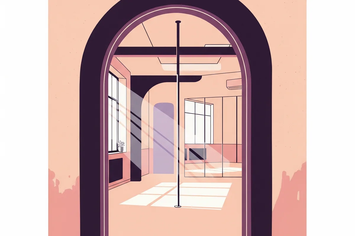 Vixen Pole Fitness — illustration